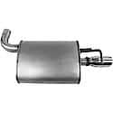 Quiet-Flow Muffler, Direct Replacement, No Fabrication Needed