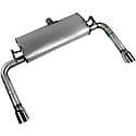 Quiet-Flow Muffler, Direct Replacement, No Fabrication Needed