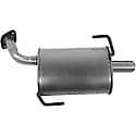 Quiet-Flow Muffler, Direct Replacement, No Fabrication Needed