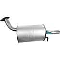 Quiet-Flow Muffler, Direct Replacement, No Fabrication Needed