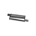 SoundFX Universal  Exhaust Muffler 2.5" Inlet (ID) 2.25" Outlet (OD)