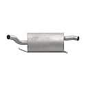 Quiet-Flow Muffler, Direct Replacement, No Fabrication Needed