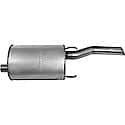 Quiet-Flow Muffler, Direct Replacement, No Fabrication Needed