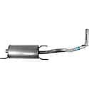 Quiet-Flow Muffler, Direct Replacement, No Fabrication Needed