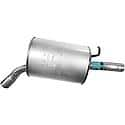 Quiet-Flow Muffler, Direct Replacement, No Fabrication Needed