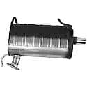 Quiet-Flow Muffler, Direct Replacement, No Fabrication Needed