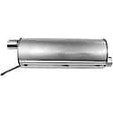 Quiet-Flow SS Direct Fit Exhaust Muffler 3" Inlet (ID) 3" Outlet (ID)