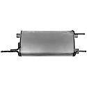 Quiet-Flow Muffler, Direct Replacement, No Fabrication Needed