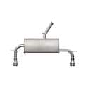 Quiet-Flow Muffler, Direct Replacement, No Fabrication Needed