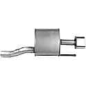 Quiet-Flow Muffler, Direct Replacement, No Fabrication Needed