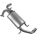 Quiet-Flow Direct Fit Exhaust Muffler Assembly 3" Outlet (OD)