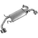 Quiet-Flow Direct Fit Exhaust Muffler Assembly 6.25" Outlet (OD)