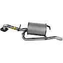 Quiet-Flow SS Direct Fit Exhaust Muffler Assembly 1.75" Outlet (OD)