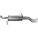 Quiet-Flow Muffler, Direct Replacement, No Fabrication Needed