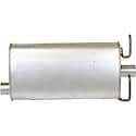 SoundFX Direct Fit Exhaust Muffler 2" Inlet (ID) 2" Outlet (ID)