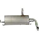 Quiet-Flow Muffler, Direct Replacement, No Fabrication Needed