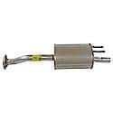 Quiet-Flow Muffler, Direct Replacement, No Fabrication Needed