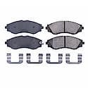 Z17 Low-Dust Ceramic Brake Pads with Hardware