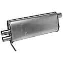 SoundFX Direct Fit Exhaust Muffler 2.5" Inlet (ID) 2" Outlet (ID)