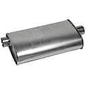 SoundFX Direct Fit Exhaust Muffler 2.25" Inlet (ID) 2.25" Outlet (ID)