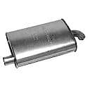 Quiet-Flow SS Direct Fit Exhaust Muffler 1.75" Inlet (ID) 2" Outlet (OD)