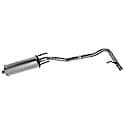 Quiet-Flow Muffler, Direct Replacement, No Fabrication Needed