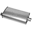 Quiet-Flow SS Direct Fit Exhaust Muffler 2.25" Inlet (ID) 2.25" Outlet (ID)