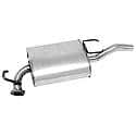 Quiet-Flow Muffler, Direct Replacement, No Fabrication Needed