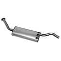 Quiet-Flow Muffler, Direct Replacement, No Fabrication Needed