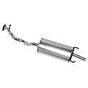 Quiet-Flow Muffler, Direct Replacement, No Fabrication Needed