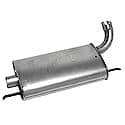 Quiet-Flow Muffler, Direct Replacement, No Fabrication Needed