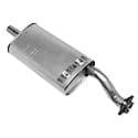 Quiet-Flow Muffler, Direct Replacement, No Fabrication Needed