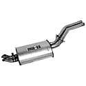 Quiet-Flow Muffler, Direct Replacement, No Fabrication Needed