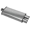 Quiet-Flow Muffler, Direct Replacement, No Fabrication Needed