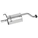 Quiet-Flow Muffler, Direct Replacement, No Fabrication Needed