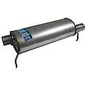 Quiet-Flow Muffler, Direct Replacement, No Fabrication Needed