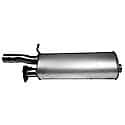 Quiet-Flow Muffler, Direct Replacement, No Fabrication Needed