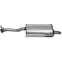 Quiet-Flow SS Direct Fit Exhaust Muffler Assembly 2" Inlet (OD) 2" Outlet (OD)