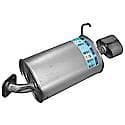 Quiet-Flow Muffler, Direct Replacement, No Fabrication Needed