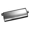 Quiet-Flow SS Direct Fit Exhaust Muffler 2.5" Inlet (ID) 2.25" Outlet (ID)