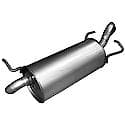 Quiet-Flow Muffler, Direct Replacement, No Fabrication Needed