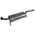 Quiet-Flow Muffler, Direct Replacement, No Fabrication Needed