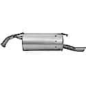 Quiet-Flow Muffler, Direct Replacement, No Fabrication Needed