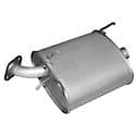 Quiet-Flow Muffler, Direct Replacement, No Fabrication Needed