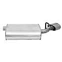 Quiet-Flow Muffler, Direct Replacement, No Fabrication Needed