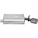 Quiet-Flow Muffler, Direct Replacement, No Fabrication Needed