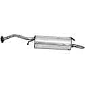 Quiet-Flow Muffler, Direct Replacement, No Fabrication Needed