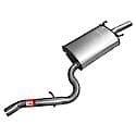 Quiet-Flow Muffler, Direct Replacement, No Fabrication Needed