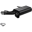 80 Series Direct Fit Muffler - Left side - dual round tips - Aggressive Sound