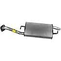 Quiet-Flow Muffler, Direct Replacement, No Fabrication Needed